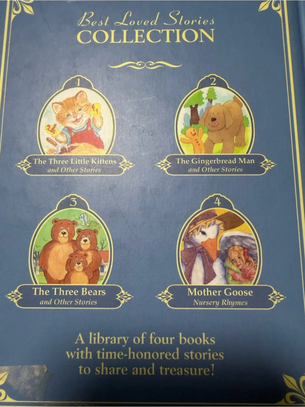 The Three Little Kittens Collection of Stories Hardcover Book.